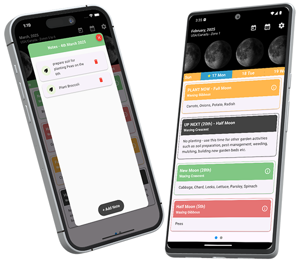 Lunar Planting App
